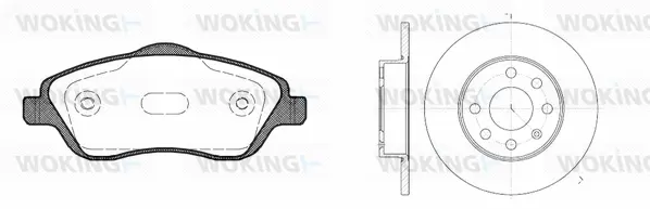 Brake Kit, disc brake (86743.05)