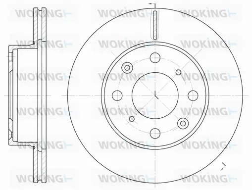 Brake Disc (D6038.10)