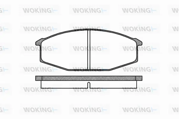 Brake Pad Set, disc brake (P0153.20)