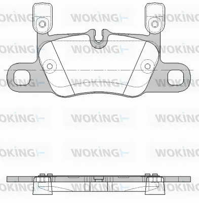Brake Pad Set, disc brake (P16143.20)