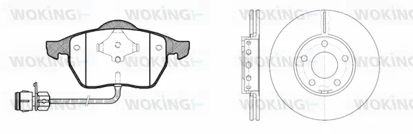 Brake Kit, disc brake (82903.01)