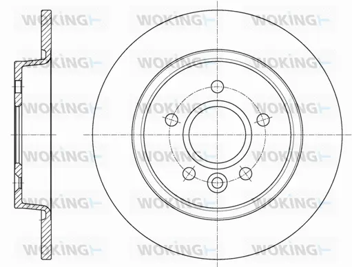 Brake Disc (D61590.00)