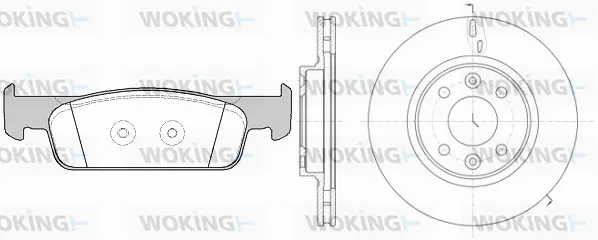 Brake Kit, disc brake (814403.00)