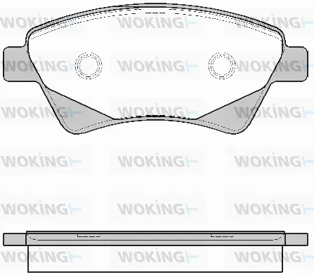 Brake Pad Set, disc brake (P8763.20)
