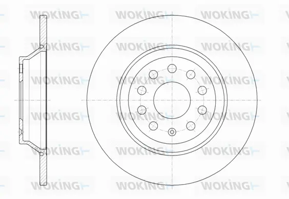 Brake Disc (D61587.00)