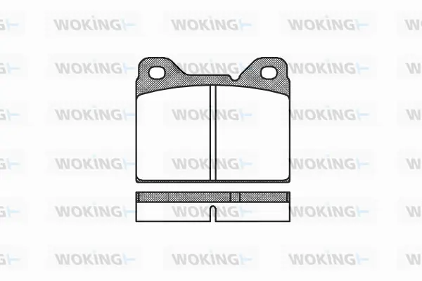 Brake Pad Set, disc brake (P1813.00)