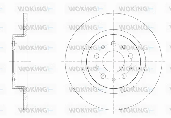 Brake Disc (D61558.00)
