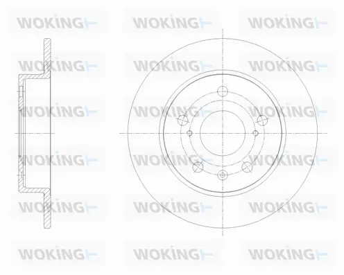 Brake Disc (D61666.00)
