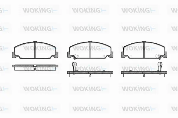 Brake Pad Set, disc brake (P0823.12)