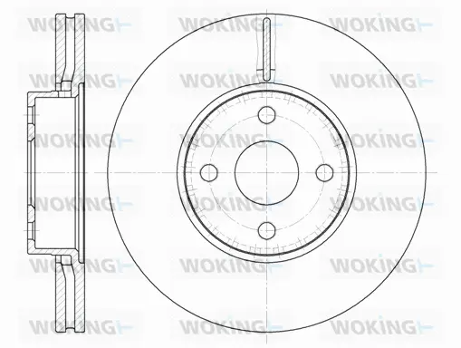 Brake Disc (D6704.10)