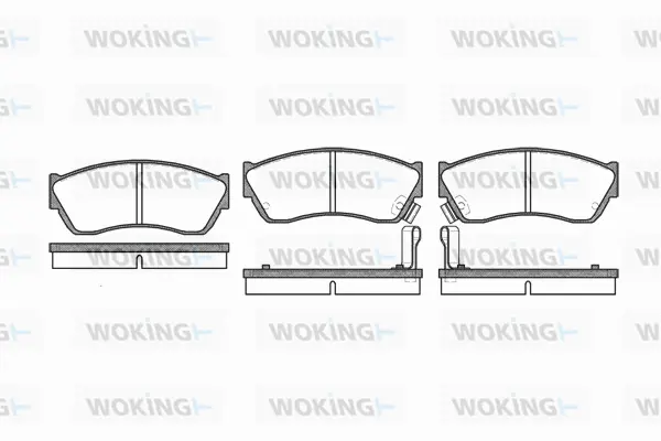 Brake Pad Set, disc brake (P0473.22)