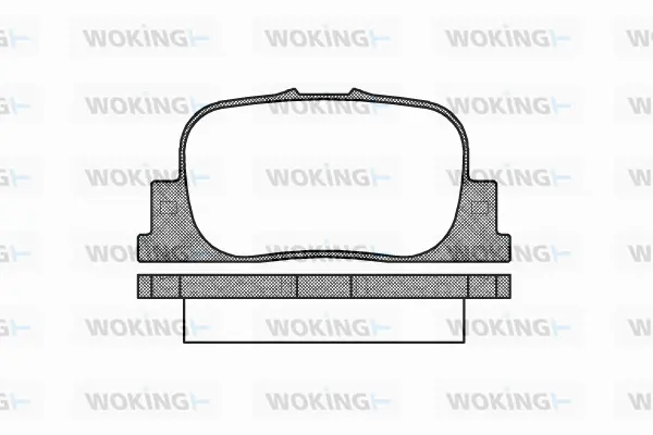Brake Pad Set, disc brake (P9013.00)