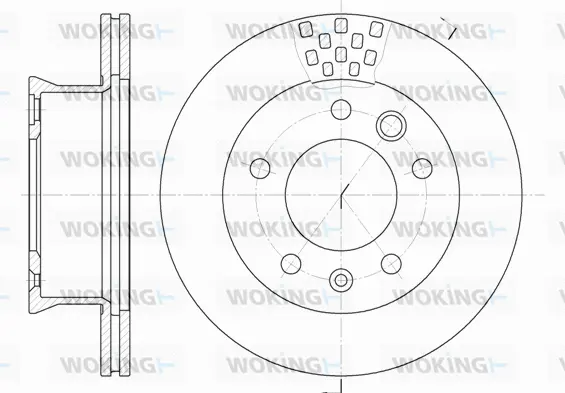 Brake Disc (D6461.10)