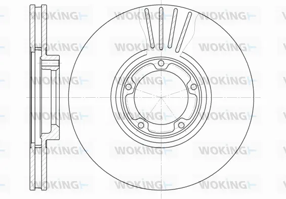 Brake Disc (D6518.10)