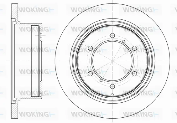 Brake Disc (D6552.00)