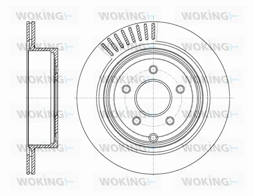Brake Disc (D61091.10)