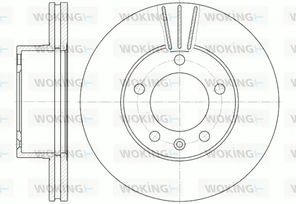 Brake Disc (D6643.10)