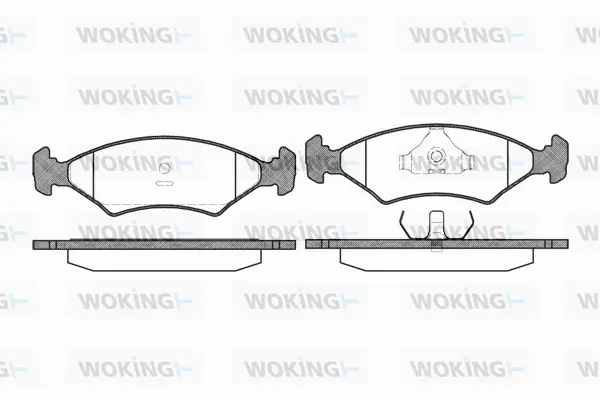 Brake Pad Set, disc brake (P0193.20)
