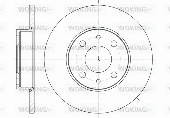 Brake Disc (D6110.01)
