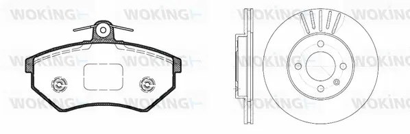 Brake Kit, disc brake (80343.00)