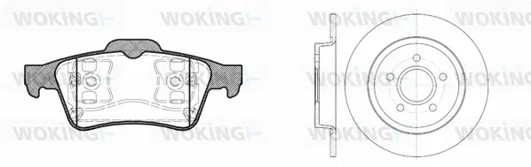 Brake Kit, disc brake (89423.01)