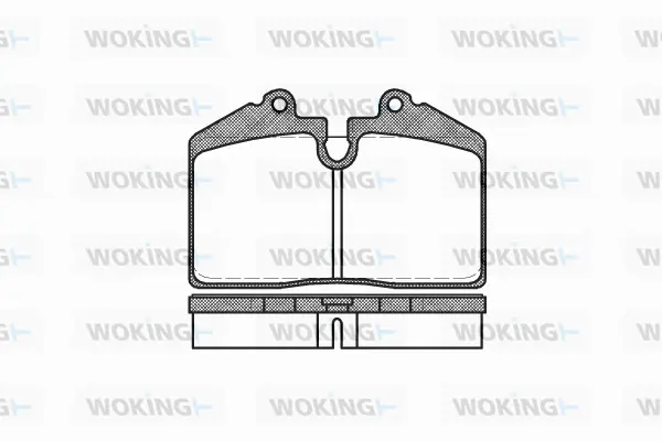 Brake Pad Set, disc brake (P0403.20)