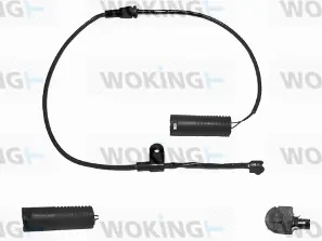 Warning Contact, brake pad wear (001025)