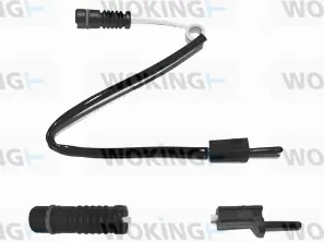 Warning Contact, brake pad wear (001042)
