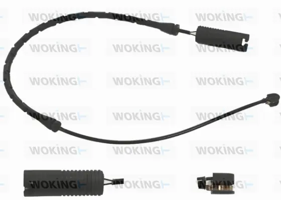 Warning Contact, brake pad wear (001150)