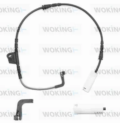 Warning Contact, brake pad wear (001128)