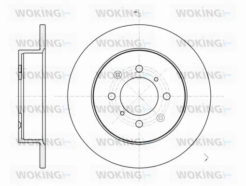 Brake Disc (D6732.00)