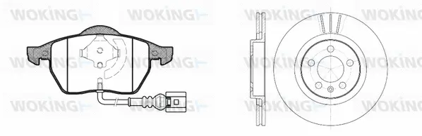 Brake Kit, disc brake (82903.06)