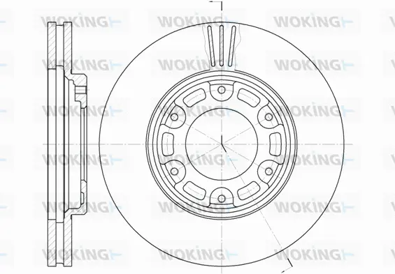 Brake Disc (D6634.10)