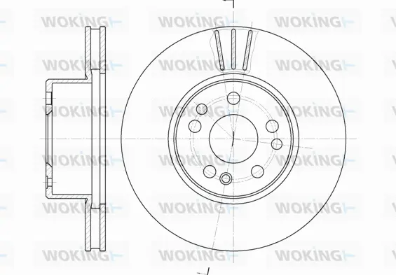 Brake Disc (D6351.10)