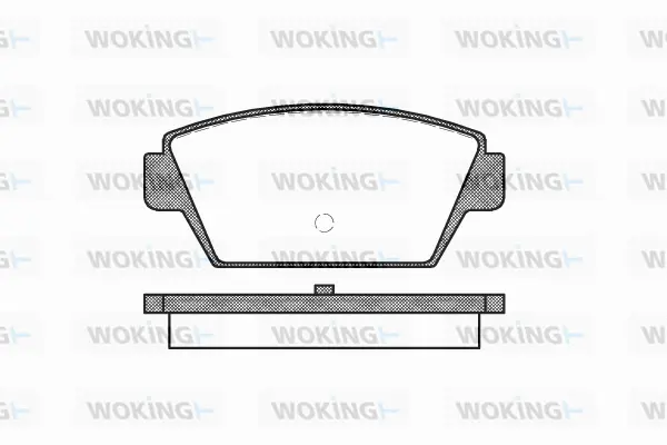 Brake Pad Set, disc brake (P3153.00)