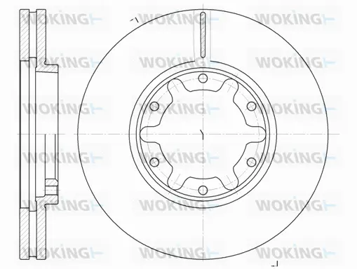 Brake Disc (D6925.10)