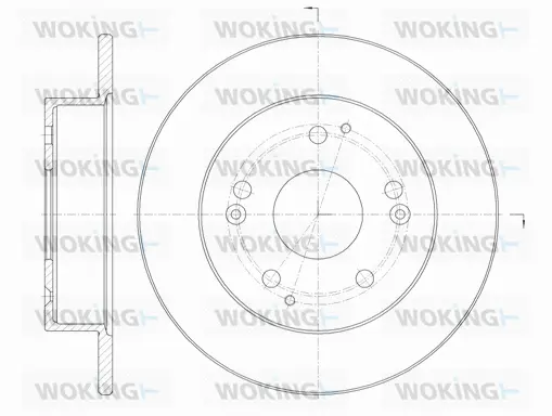 Brake Disc (D61147.00)