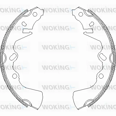 Brake Shoe (Z4324.00)