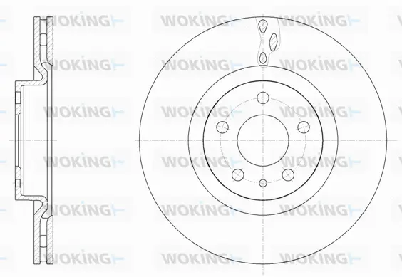 Brake Disc (D61501.10)