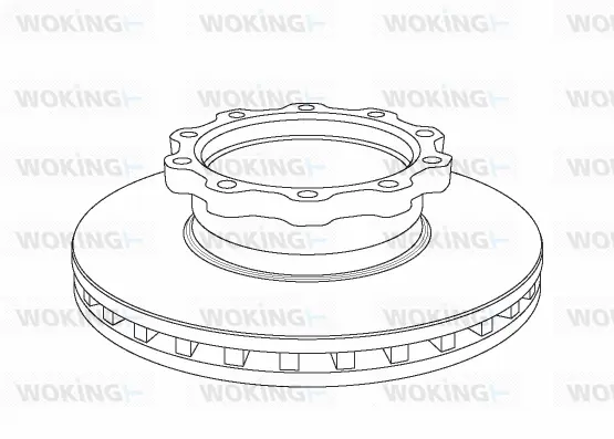 Brake Disc (NSA1038.20)