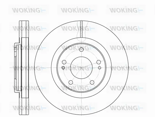 Brake Disc (D62002.10)