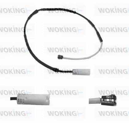 Warning Contact, brake pad wear (001102)