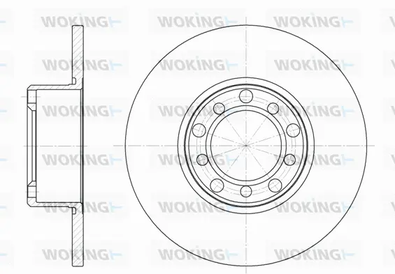 Brake Disc (D6263.00)