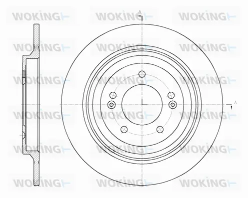 Brake Disc (D61780.00)