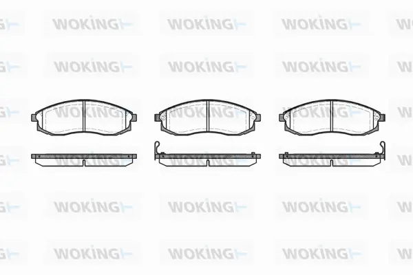 Brake Pad Set, disc brake (P4983.02)