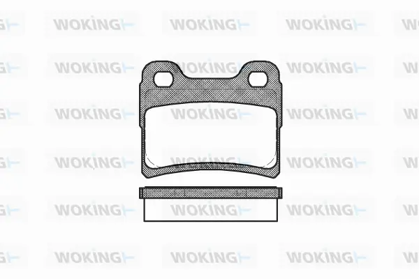Brake Pad Set, disc brake (P5173.10)
