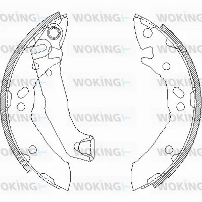 Brake Shoe (Z4117.01)