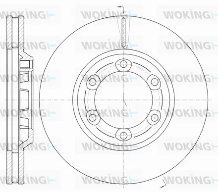 Brake Disc (D61163.10)