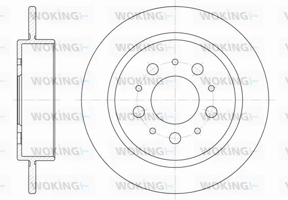 Brake Disc (D6238.00)