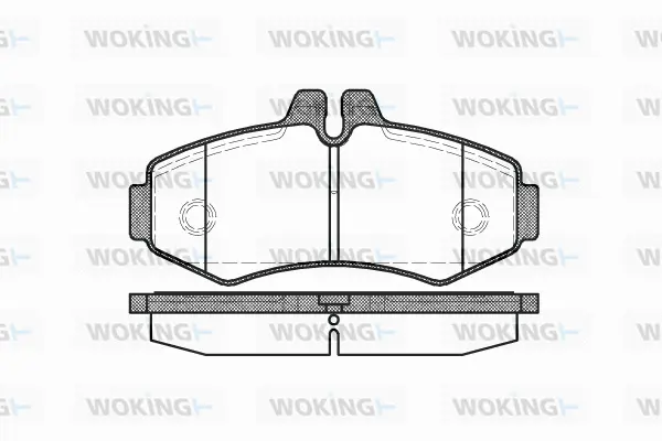 Brake Pad Set, disc brake (P6013.00)